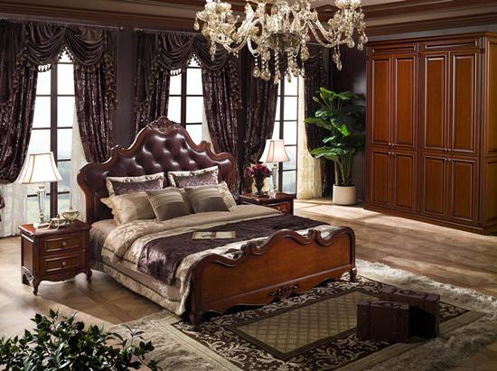测评：材质优良 索菲亚复古公爵系卧室床