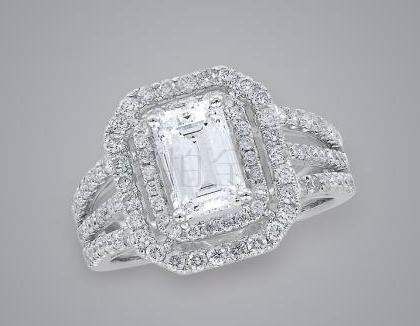 方形钻石戒指多少钱