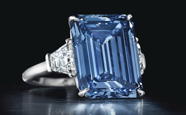 佳士得宣布拍卖史上最大的蓝钻——预估价值2.87亿人民币