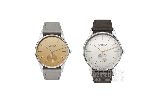NOMOS Glashütte倾情推出全新Orion 33金色款和Orion 38银色款腕表，以致敬